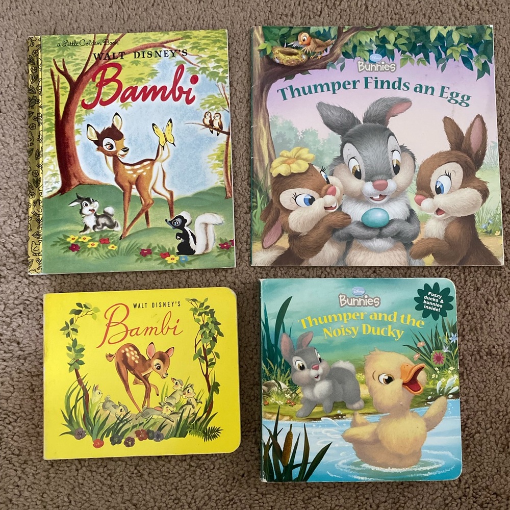Bambi and Thumper book bundle